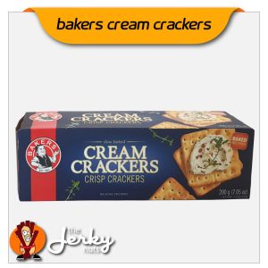Bakers Cream Crackers 200g box with crackers