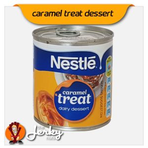 Nestlé Caramel Treat Dairy Dessert 360g – front label with branding and product name clearly visible.