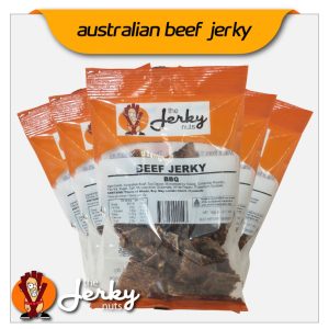 BBQ Flacoured beef jerky 100g 5 pack product image