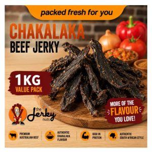 Chakalaka Beef Jerky 1kg product image 1