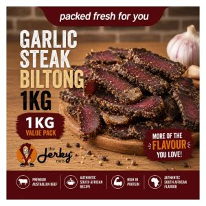 Garlic Steak Biltong 1kg product image