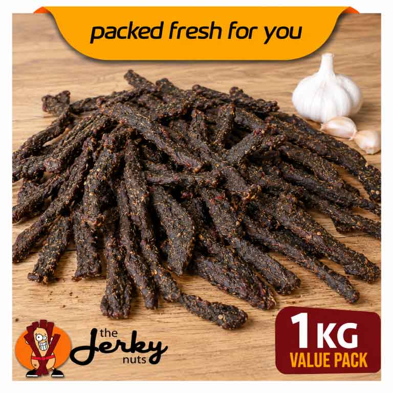 Red Wine & Garlic Beef Jerky 1kg